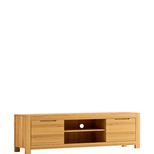 Szafka RTV 200 cm NE-48 Dąb Naturalny NAPOLI Podstawowe