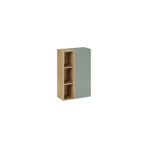 Szafka łazienkowa wisząca 1-drzwiowa z regałem 50 cm Zielony Mat ASTER GREEN Podstawowe