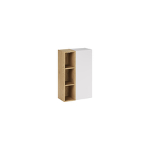 Szafka łazienkowa wisząca 1-drzwiowa z regałem 50 cm Biały Mat ASTER WHITE Podstawowe