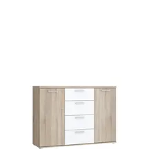Komoda WNK26-Q45 Biały / Dąb Sonoma WINNIE Podstawowe
