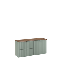 Szafka łazienkowa wisząca 120 cm 4 szuflady LINE REED GREEN Podstawowe