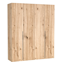 Szafa BARI 200 cm Dąb Artisan Garderoba Podstawowe