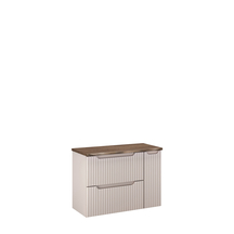 Zestaw szafek łazienkowych wiszący 80 cm z blatem Kaszmir NOVA CASHMERE Podstawowe