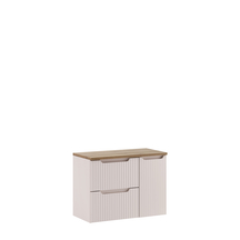 Zestaw do łazienki Kaszmir 80 cm szafka z blatem i cargo NOVA CASHMERE Podstawowe