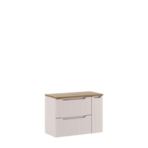 Zestaw do łazienki 80 cm szafka z blatem i cargo kolor Kaszmir NOVA CASHMERE Podstawowe