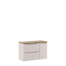 Zestaw do łazienki Kaszmir 90 cm szafka z blatem i cargo NOVA CASHMERE Podstawowe
