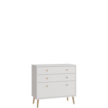 Komoda 90 cm HLTK211EC-Z12A Biały Mat HARLLSON Podstawowe