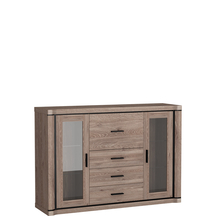 Kredens 160 cm D-7 DALLAS DĄB TRUFLOWY Podstawowe