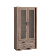 Witryna podwójna 100 cm D-17 DALLAS DĄB TRUFLOWY Podstawowe