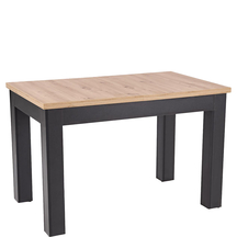 GIZMO stół rozkładany 120-160x75x79 blat dąb artisan Podstawowe