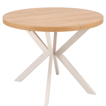 Stół rozkładany 100-250x100x75 PERONI Dąb Hikora / Kaszmir Podstawowe