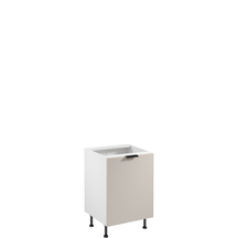 Szafka dolna stojąca 1 drzwi 60 cm D60 SORENTO BIAŁY / BEIGE Podstawowe