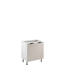 Szafka dolna stojąca 2 drzwi 80 cm D80 SORENTO BIAŁY / BEIGE Podstawowe