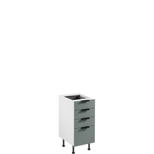 Szafka dolna stojąca 4 szuflady 40 cm D40S4 SORENTO BIAŁY / GREEN Podstawowe