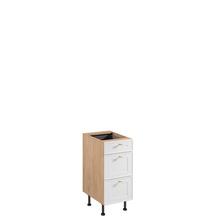 Szafka dolna stojąca 3 szuflady 40 cm D40S3 SORENTO PUCCINI / BIAŁA RAMKA Podstawowe