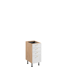 Szafka dolna stojąca 4 szuflady 40 cm D40S4 SORENTO PUCCINI / BIAŁA RAMKA Podstawowe