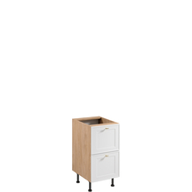 Szafka dolna stojąca 2 szuflady 45 cm D45S2 SORENTO PUCCINI / BIAŁA RAMKA Podstawowe