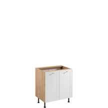 Szafka dolna stojąca 2 drzwi 80 cm D80 SORENTO PUCCINI / BIAŁA RAMKA Podstawowe