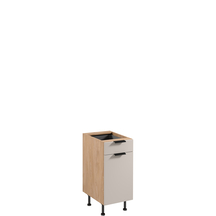 Szafka dolna stojąca 1 drzwi 1 szuflada 40 cm D40S1 SORENTO PUCCINI / BEIGE Podstawowe