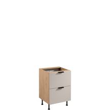 Szafka dolna stojąca 2 szuflady 60 cm D60S2 SORENTO PUCCINI / BEIGE Podstawowe