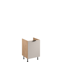 Szafka dolna stojąca 60 cm z koszami do segregacji D60ZS SORENTO PUCCINI / BEIGE Podstawowe