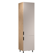 Szafka dolna wysoka słupek pod zabudowę lodówki D60ZLN Prawa SORENTO PUCCINI / BEIGE Podstawowe
