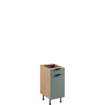 Szafka dolna stojąca 1 drzwi 1 szuflada 40 cm D40S1 SORENTO PUCCINI / GREEN Podstawowe