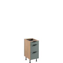 Szafka dolna stojąca 3 szuflady 40 cm D40S3 SORENTO PUCCINI / GREEN Podstawowe