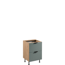 Szafka dolna stojąca 2 szuflady 60 cm D60S2 SORENTO PUCCINI / GREEN Podstawowe