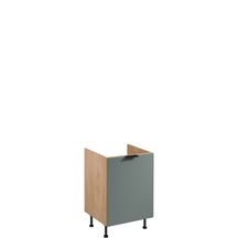 Szafka dolna stojąca 60 cm z koszami do segregacji D60ZS SORENTO PUCCINI / GREEN Podstawowe