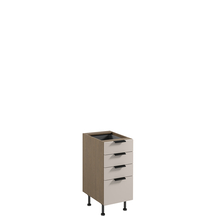 Szafka dolna stojąca 4 szuflady 40 cm D40S4 SORENTO BALTIC STORM / BEIGE Podstawowe