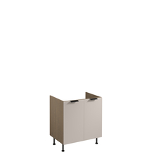 Szafka dolna stojąca pod zlewozmywak 2 drzwi 80 cm D80Z SORENTO BALTIC STORM / BEIGE Podstawowe