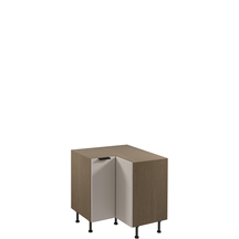 Szafka dolna narożna stojąca 2 drzwi D90N Prawa SORENTO BALTIC STORM / BEIGE Podstawowe
