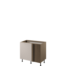 Szafka dolna narożna stojąca 1 drzwi 100 cm D100N Lewa SORENTO BALTIC STORM / BEIGE Podstawowe