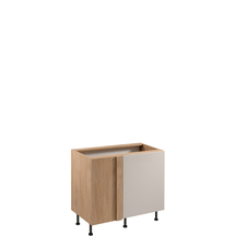 Szafka dolna narożna stojąca 1 drzwi 100 cm D100N Prawa SORENTO PUCCINI / BEIGE Podstawowe