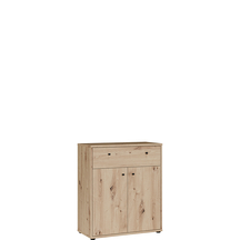 Komoda 1 szuflada 2 drzwi 75 cm T2KK221-D78 Dąb Artisan ARCHBOX Podstawowe