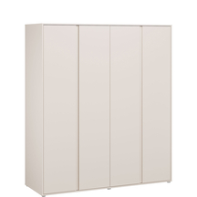 Szafa 170 cm 4 drzwi LSQS843M-U60 Piaskowy LISSON Podstawowe