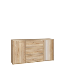 Komoda duża 165 cm AXKK231L-M802 Dąb Mauvella / Piaskowy ARANK Podstawowe