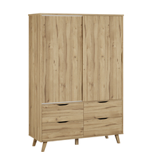 Szafa 140 cm z drzwiami przesuwnymi VNKS821-D55 VANKKA Podstawowe