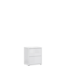 Szafka nocna 50 cm ACSK114-C87 Biały Połysk SOPHISTISPACE/SD3 Podstawowe