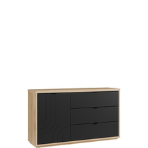 Komoda z szufladami i zamykaną szafką 150 cm AUQK221L-Q362 AURIQUET Podstawowe