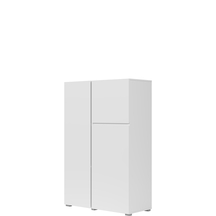 Wysoka komoda 3-drzwiowa biała 2497OA46 TYP-46 ASYMETRIC Podstawowe
