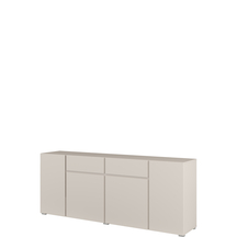 Duża komoda z szufladami 220 cm kaszmir 24KSOA47 TYP-47 ASYMETRIC Podstawowe