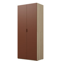 Dwudrzwiowa szafa MONTANA Dąb Elegancki front Terracota 24ETOL18 TYP-18 Podstawowe