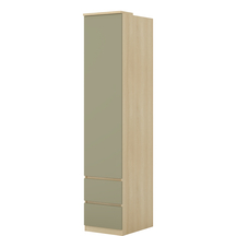 Regał 1D2S głęboki gł 63 cm Dąb Lindberg Eukaliptus 24LEON95 TYP-95 TERRA Podstawowe
