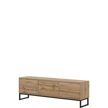Szafka RTV loft komoda TV 3K Dąb Wotan 24N0OZ41 TYP-41 LOFT Podstawowe