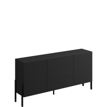 Komoda 180 cm Czarny Onyx 24W3ND26 TYP-26 JUKON Podstawowe
