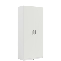 Szafa 2 drzwiowa 90 cm Biały TALLIN Podstawowe