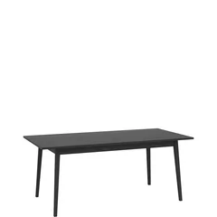 Stół rozsuwany 160 + 40 cm MOND CZARNY Podstawowe