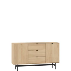 Komoda 150 cm REYNOS 05 2-drzwiowa z szufladami Dąb Mavelie REYONS Podstawowe